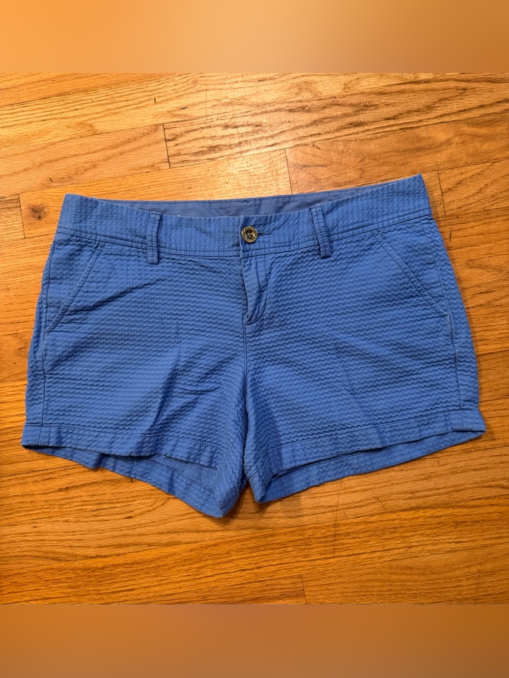Lilly Pulitzer Callahan blue shorts size 10